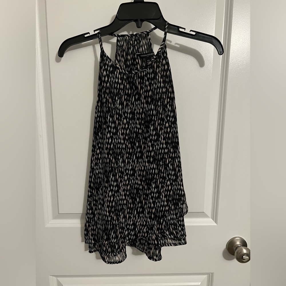 Pattern Banana Republic Sleeveless Top